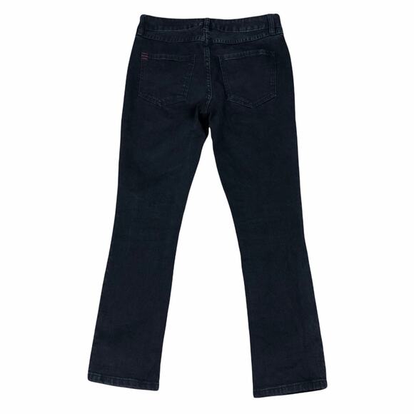 BDG Black Denim Jeans Drain Pipe High Rise 26 Women's Grunge Classic Urban Outfi - Picture 2 of 6